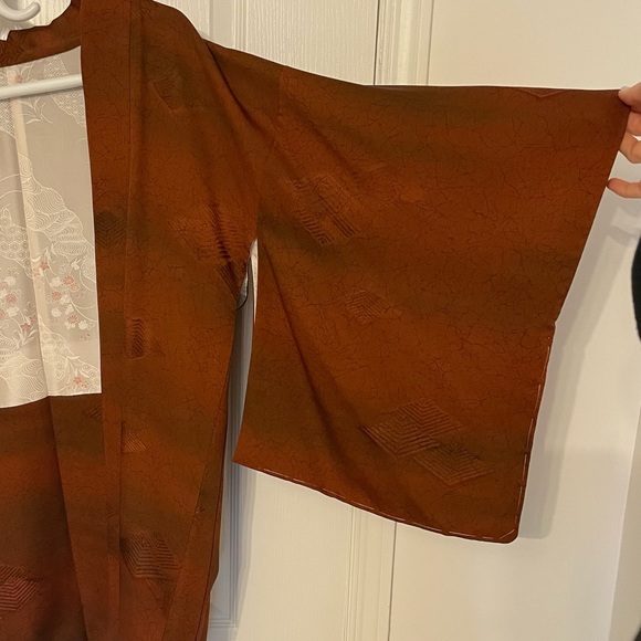 Handmade Japanese Half-Kimono - Picture 2 of 9